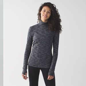 Lululemon Sz 4 &Go Take Off Long Sleeve Athletic Workout‎ Women’s Yoga Shirt Top